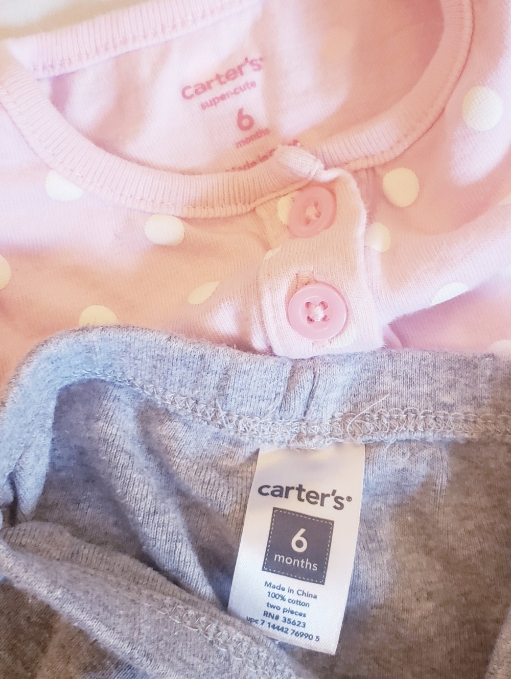 6 Month Girls Carter's Outfit - Picture 4 of 4